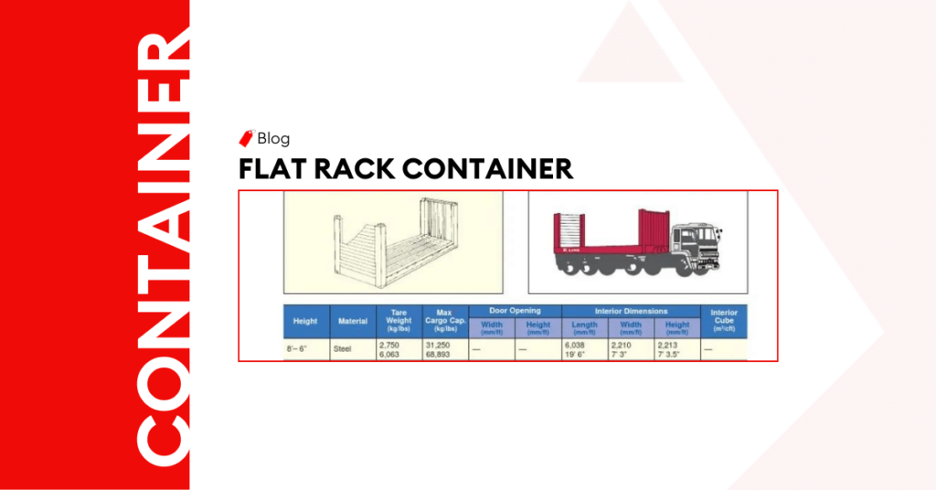 What is a Flat Rack Container l The Ultimate Depth Guide